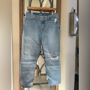 NWT Old Navy Mid Rise Boyfriend S8